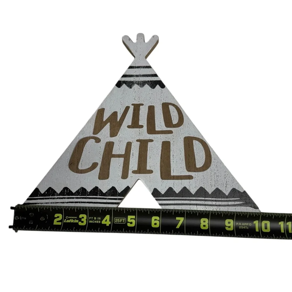 Wild Child Tent Decor - Nursery Wall Art‎ - Boho Baby Room Decoration WP66Q2